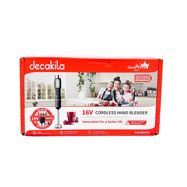 Batidora Negra de inmersión Decakila KMJB047B (Paquete con 8 piezas)