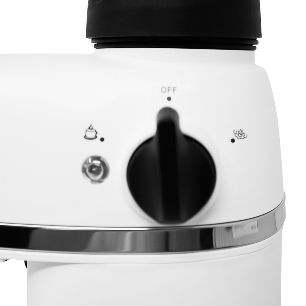 Cafetera de Expresso 4 Tazas 3.5 Bares Blanca Decakila KUCF007W