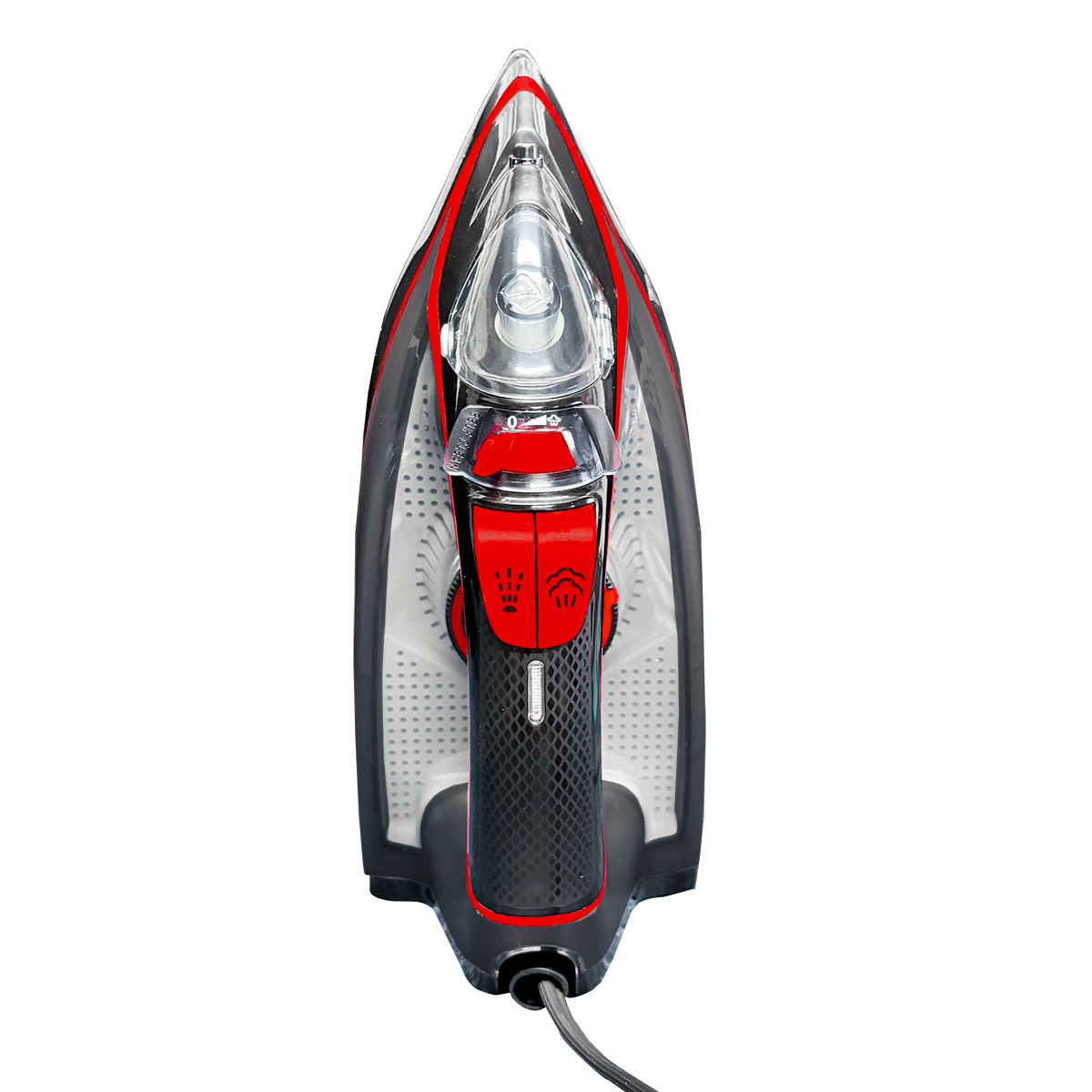 Plancha de Vapor Suela Antiadherente 1700 W Negro/Rojo Decakila KUEN001W (Caja con 10 Piezas)