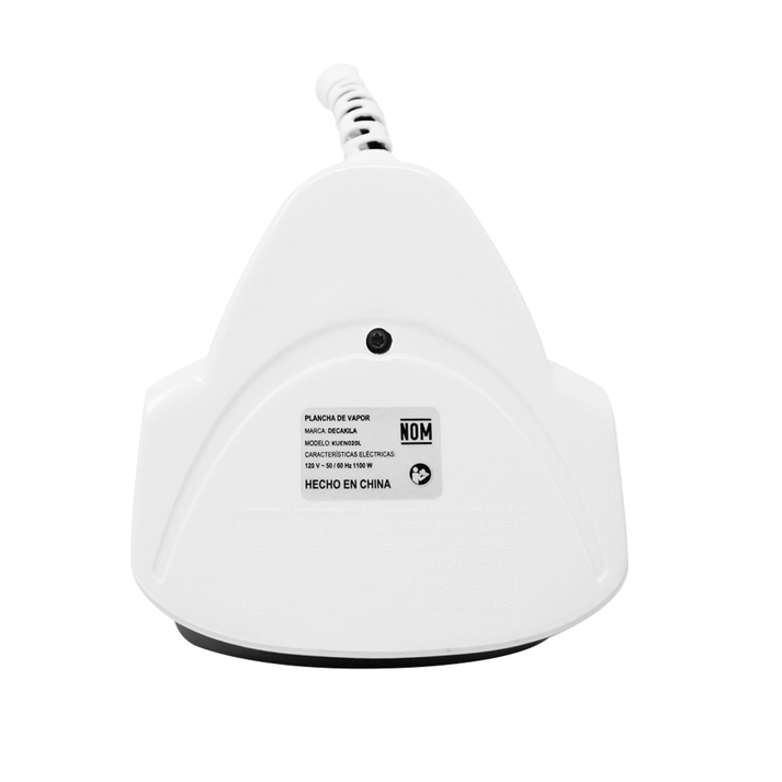 Plancha de Vapor Suela Cerámica 1100 W Azul Decakila KUEN020L