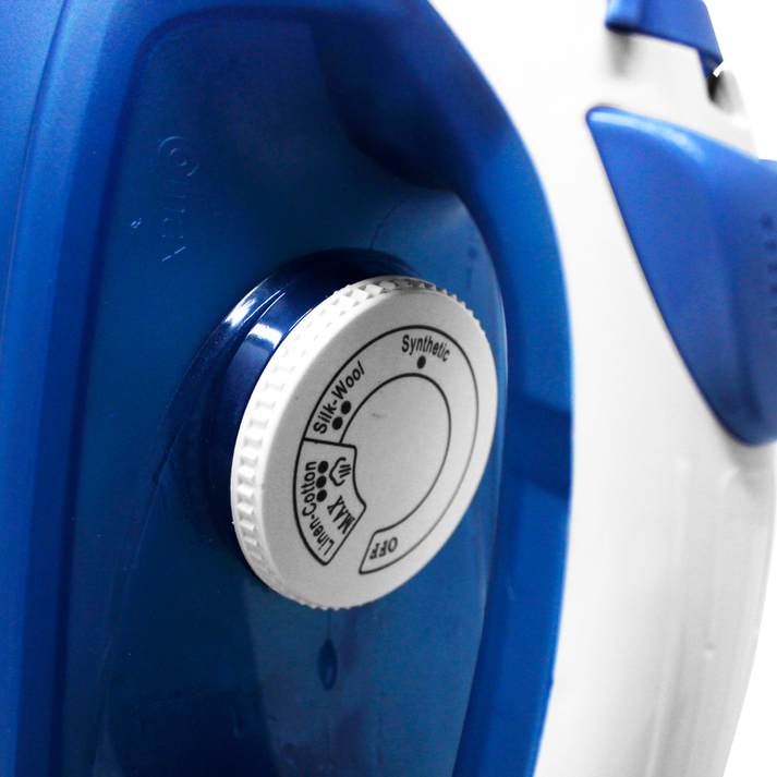 Plancha de Vapor Suela Cerámica 1100 W Azul Decakila KUEN020L