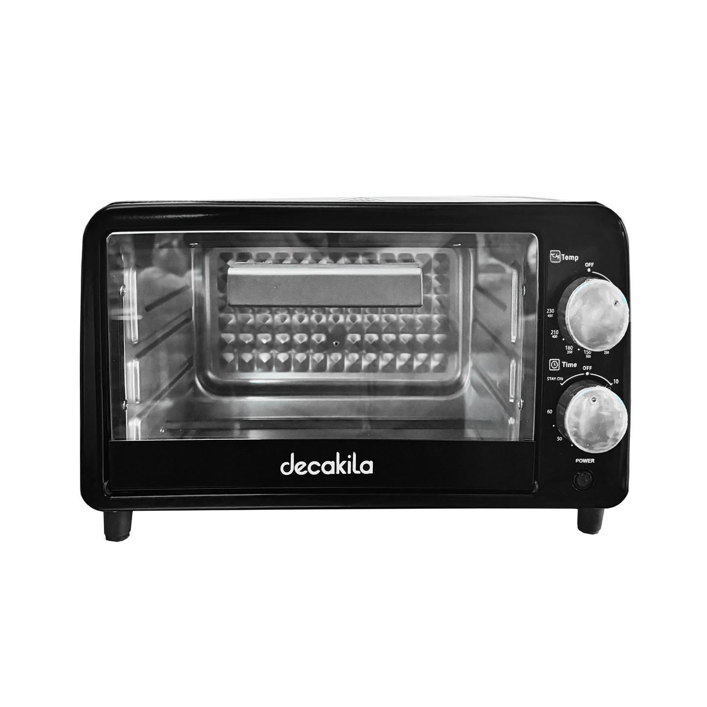 Horno Tostador Eléctrico 10 L Negro Decakila KUEV022B (Caja con 4 Piezas)
