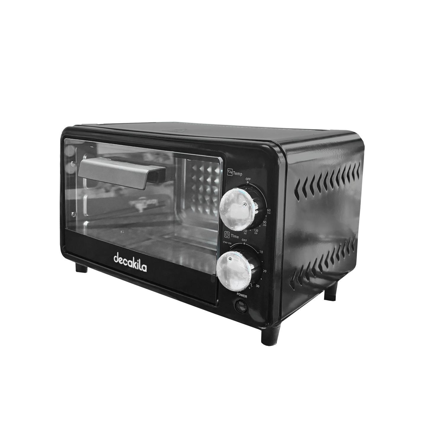 Horno Tostador Eléctrico 10 L Negro Decakila KUEV022B (Caja con 4 Piezas)