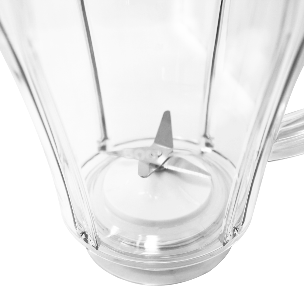 Licuadora 2 Velocidades + Pulso Vaso de Plástico 500 W Blanca Decakila KUJB014W (Caja de 4 Piezas)