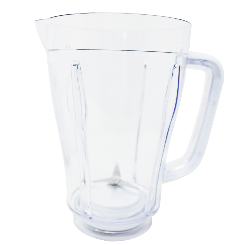 Licuadora 2 Velocidades + Pulso Vaso de Plástico 500 W Blanca Decakila KUJB014W (Caja de 4 Piezas)