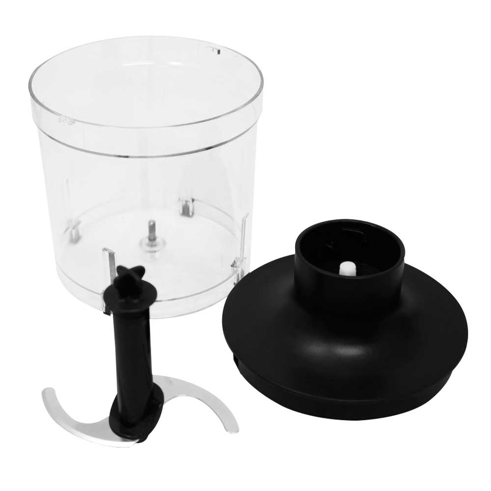 Batidora de Inmersión 4 en 1 600 W Acero Inoxidable Decakila KUJB018M (Caja de 6 Piezas)