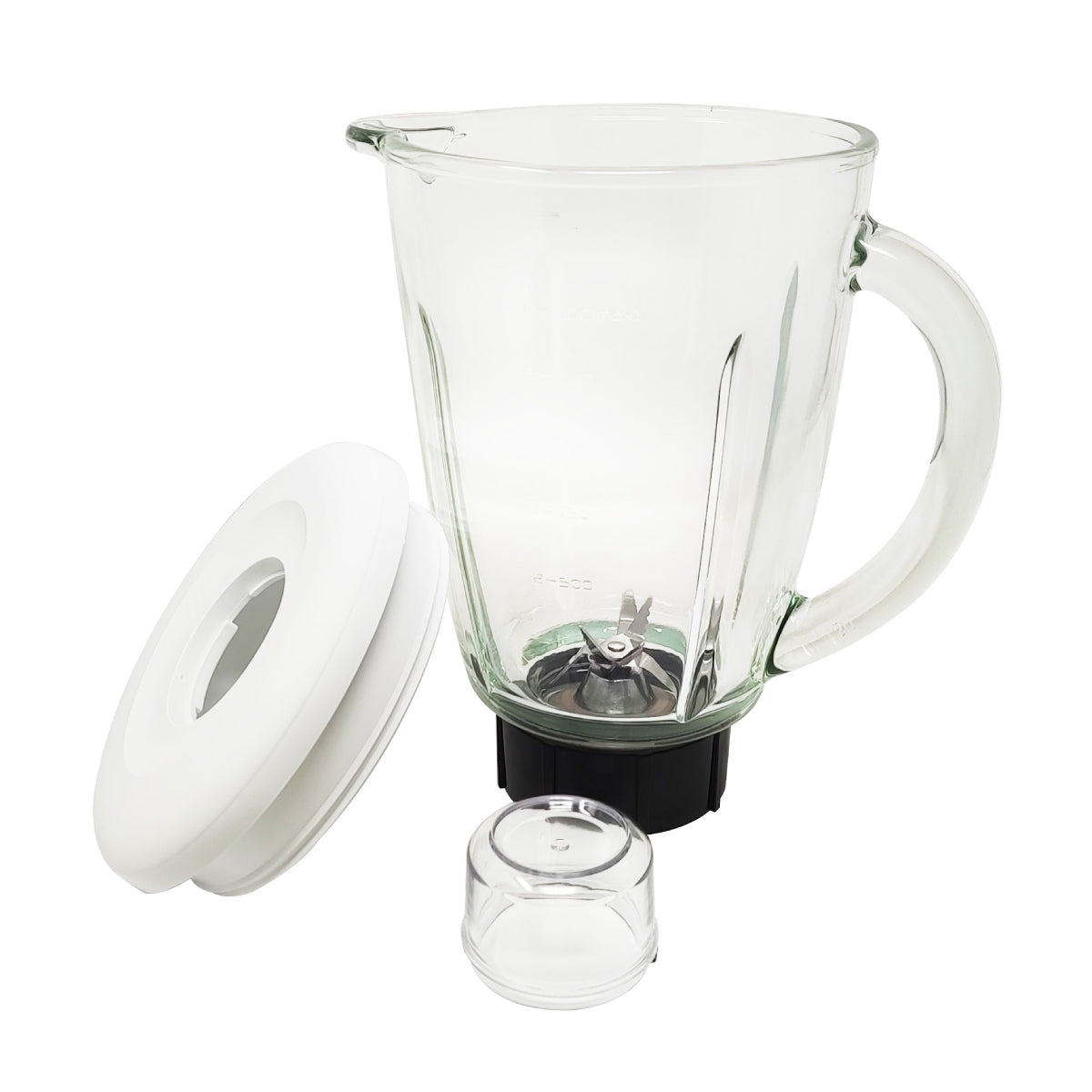 Licuadora 10 Velocidades Vaso Vidrio Blanca Decakila KUJB046W