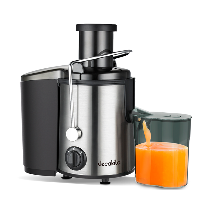 Extractor de Jugo Centrífugo Boca Ancha 350 W Decakila KUJC010B (Caja con 4 Piezas)