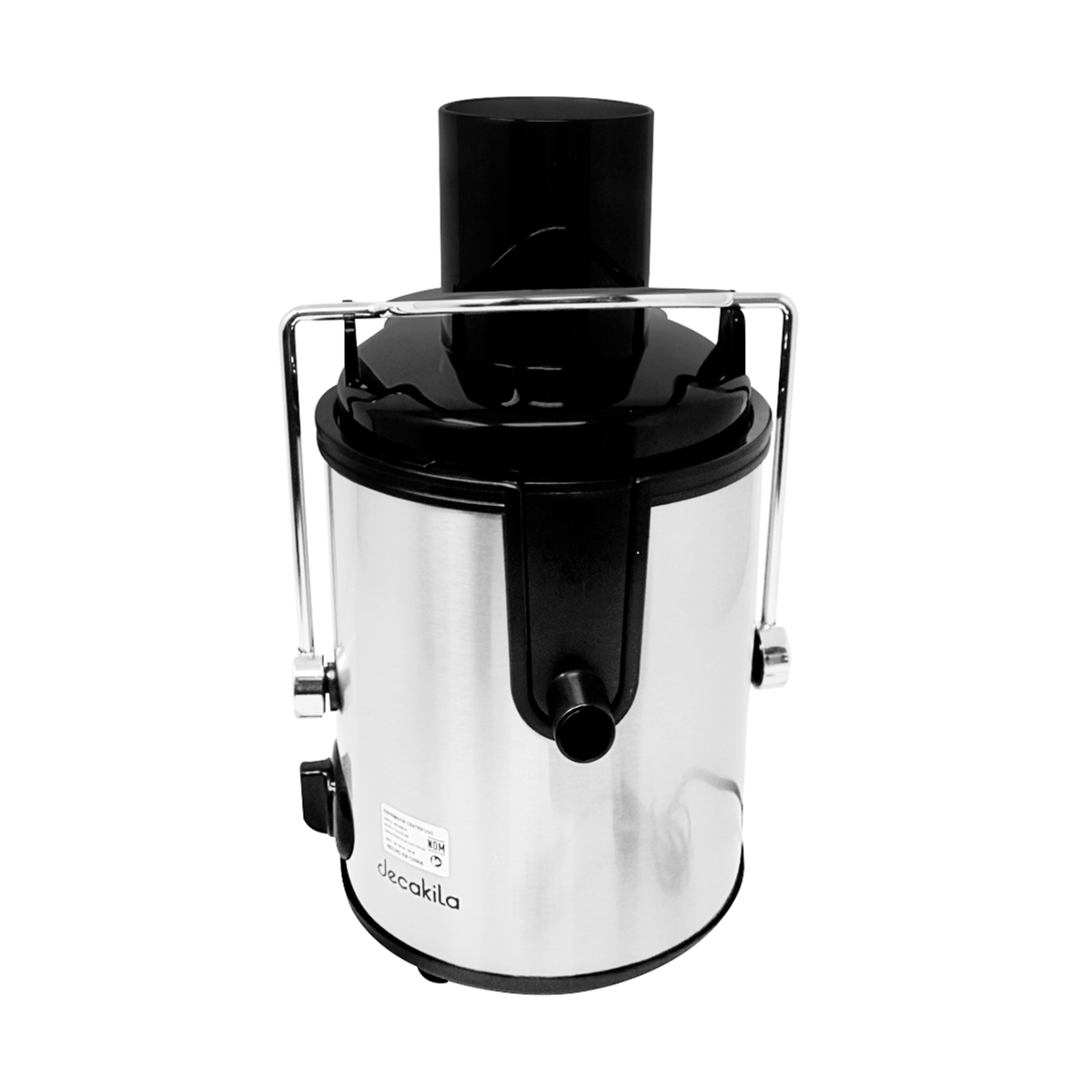 Extractor de Jugo Centrífugo Boca Ancha 350 W Decakila KUJC010B (Caja con 4 Piezas)