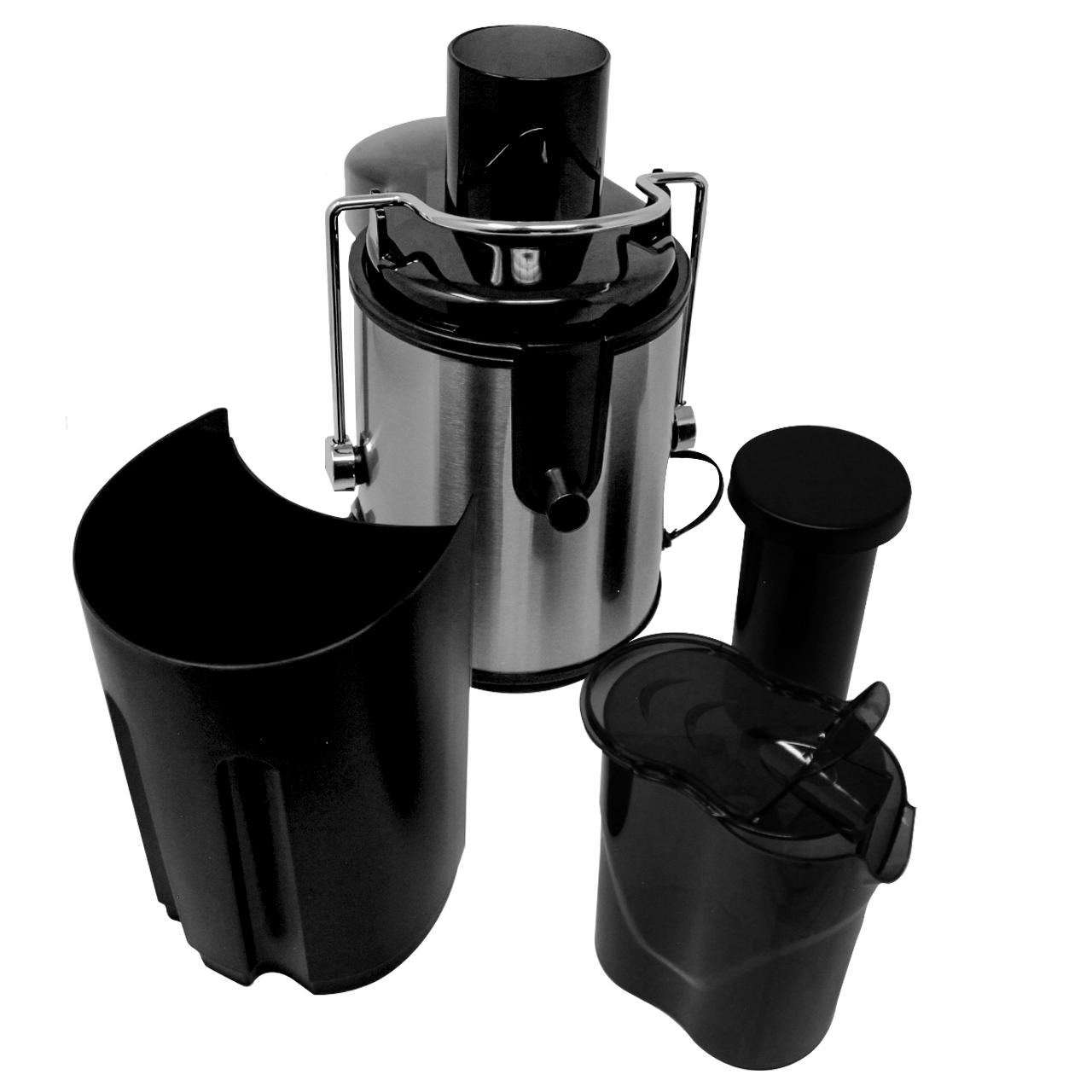 Extractor de Jugo Centrífugo Boca Ancha 350 W Decakila KUJC010B (Caja con 4 Piezas)