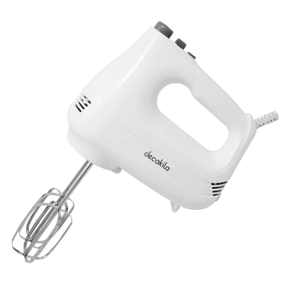 Batidora de Mano 6 Velocidades 150 W Blanca Decakila KUMX001W