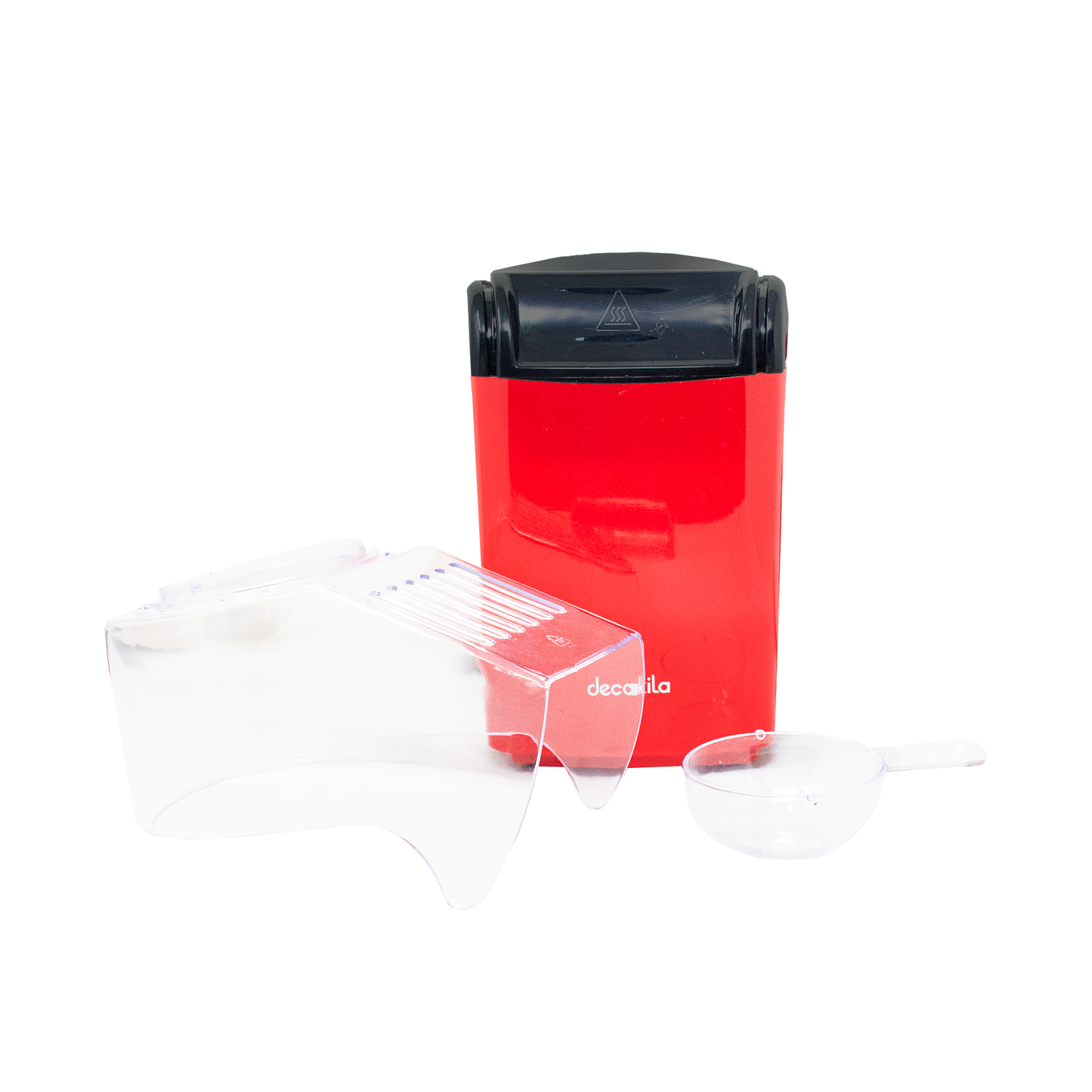 Máquina para Palomitas de Aire Caliente Roja Decakila KUTT009R (Caja con 12 Piezas)