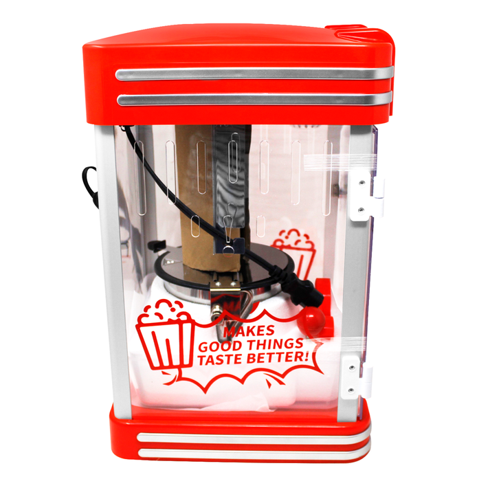 Máquina para Hacer Palomitas Tipo Cinema Roja Decakila KUTT019R (Caja con 2 Piezas)