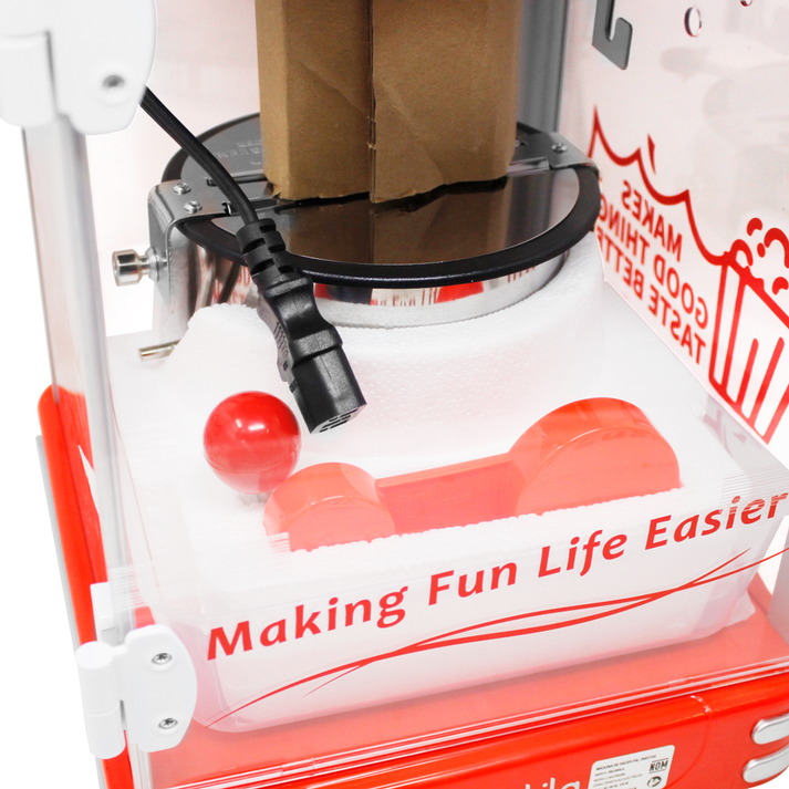 Máquina para Hacer Palomitas Tipo Cinema Roja Decakila KUTT019R (Caja con 2 Piezas)