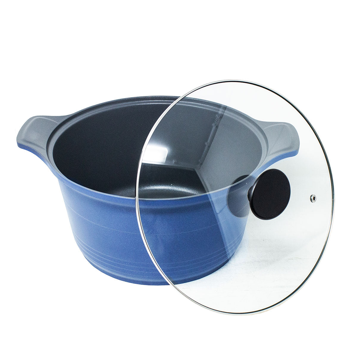Olla 28 cm Aluminio Fundido Cinco Azul Lamex 28 Cm 6837-2