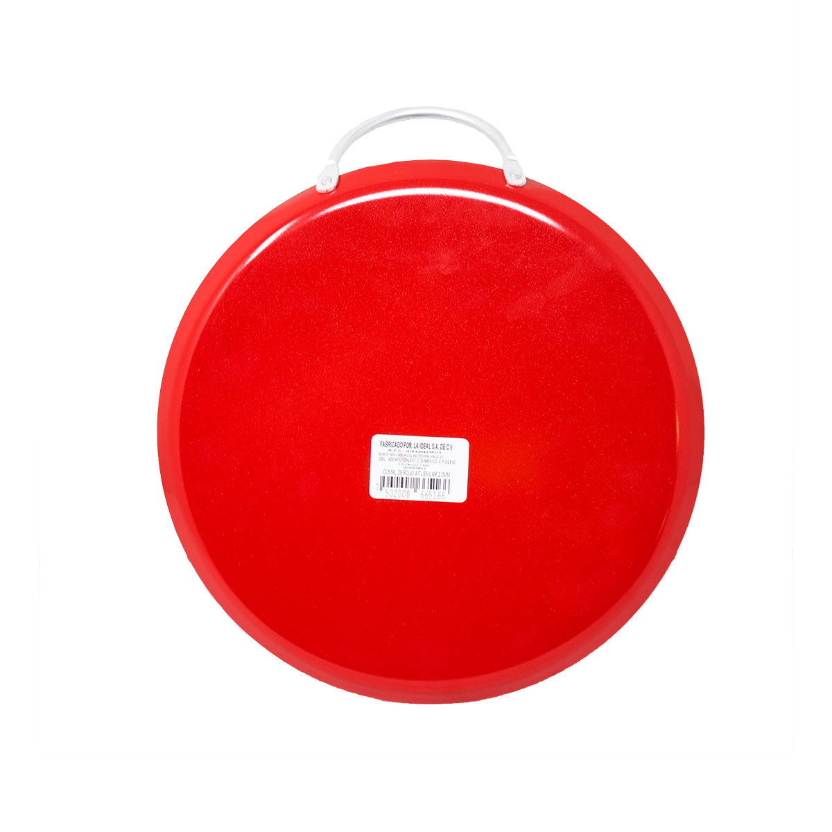 Comal 28 cm con Antiadherente Rojo Lamex 6516-6