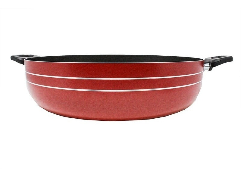 Arrocera C/antiadherente Tapa De Vidrio 34 Cm Lamex 6591-3