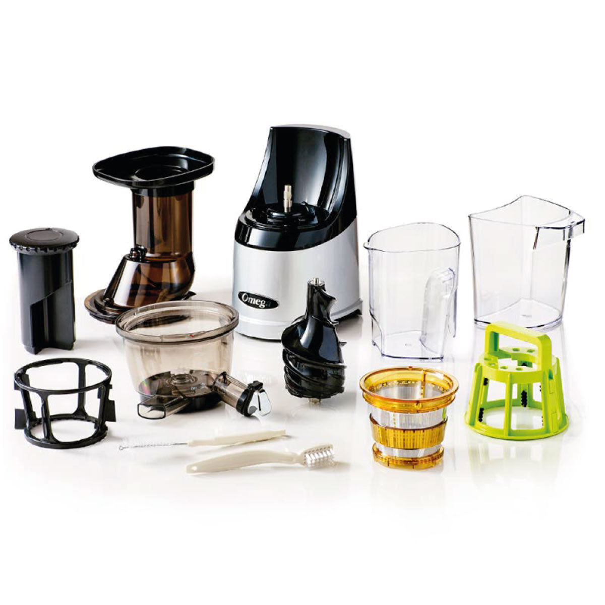 Extractor De Jugo Prensa Fria Boca Ancha Plata OmegaMMV700S