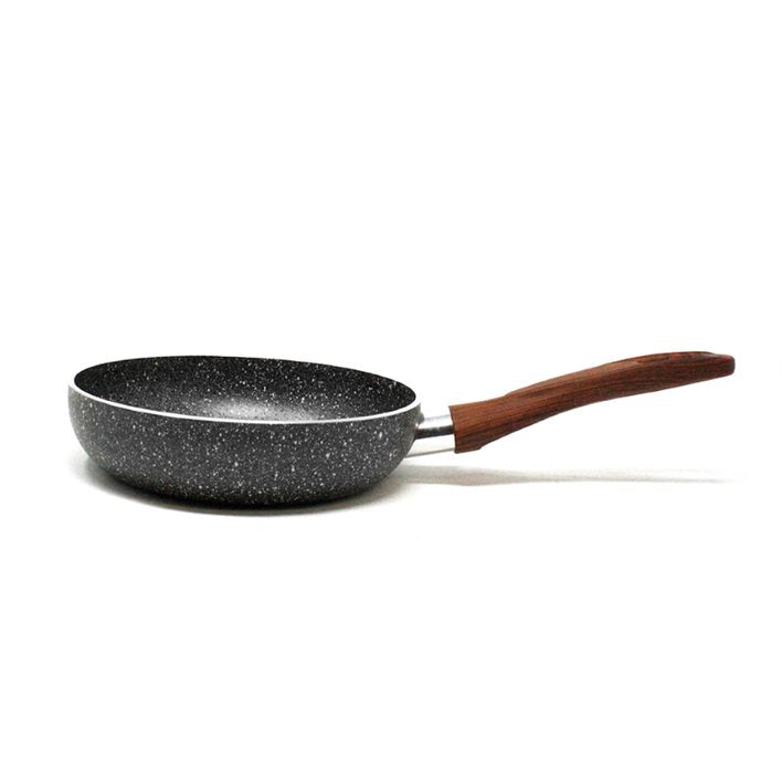 Sartén 18 cm Antiadherente Stone 360° Mango Tipo Madera Lamex 6644-6