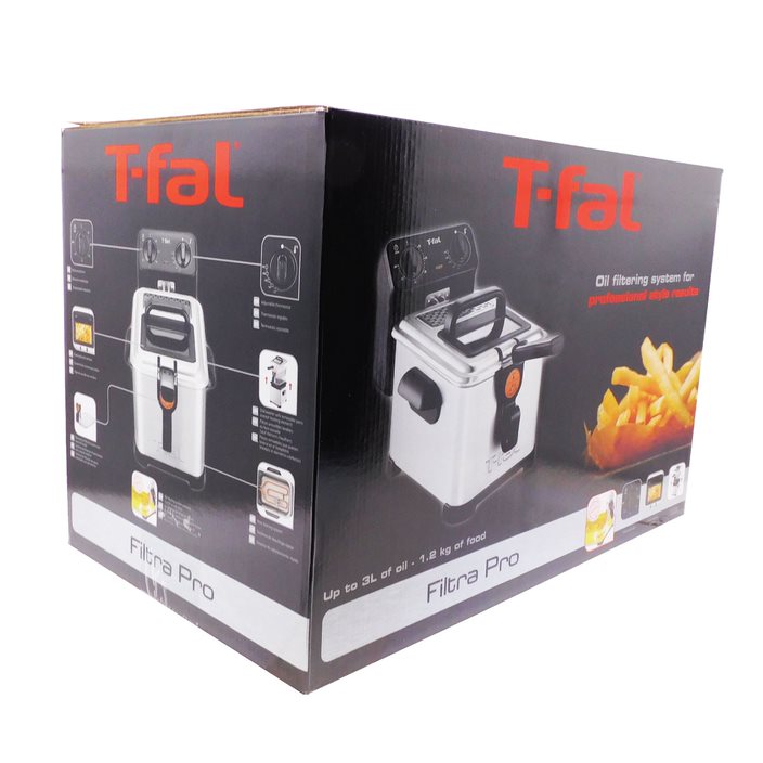 Freidora de Aceite 3 L Filtra Pro Semiprofesional T-fal FR512053