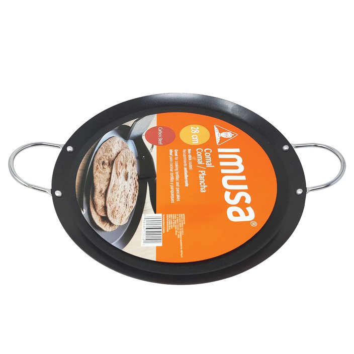 Comal Redondo 28 cm con Antiadherente Imusa MXMIMU-52014