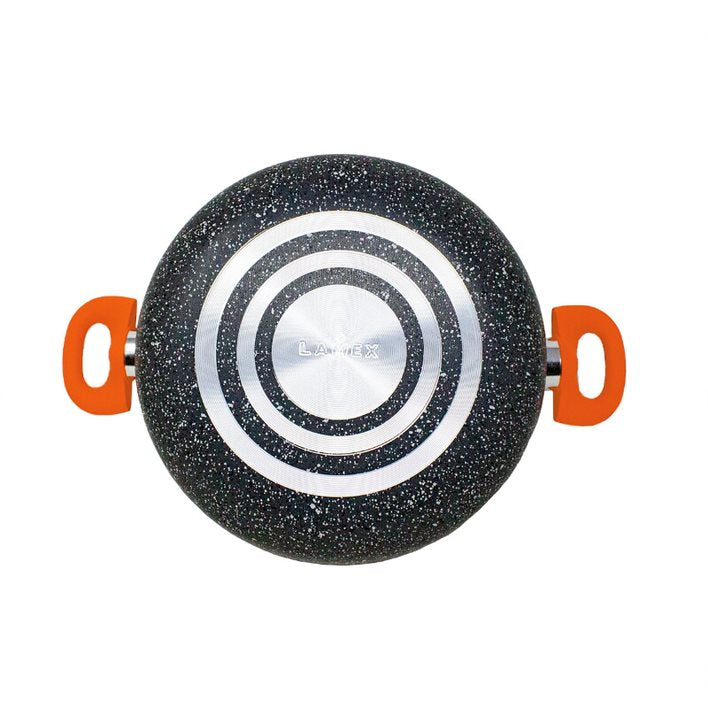 Batería de Cocina 9 Piezas Stone 360° Lamex 6536-4