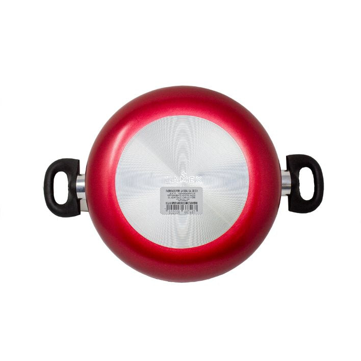 Olla 24 Cm Antiadherente Stone Azul Spider Lamex 6746-7 (Caja con 6 Piezas)