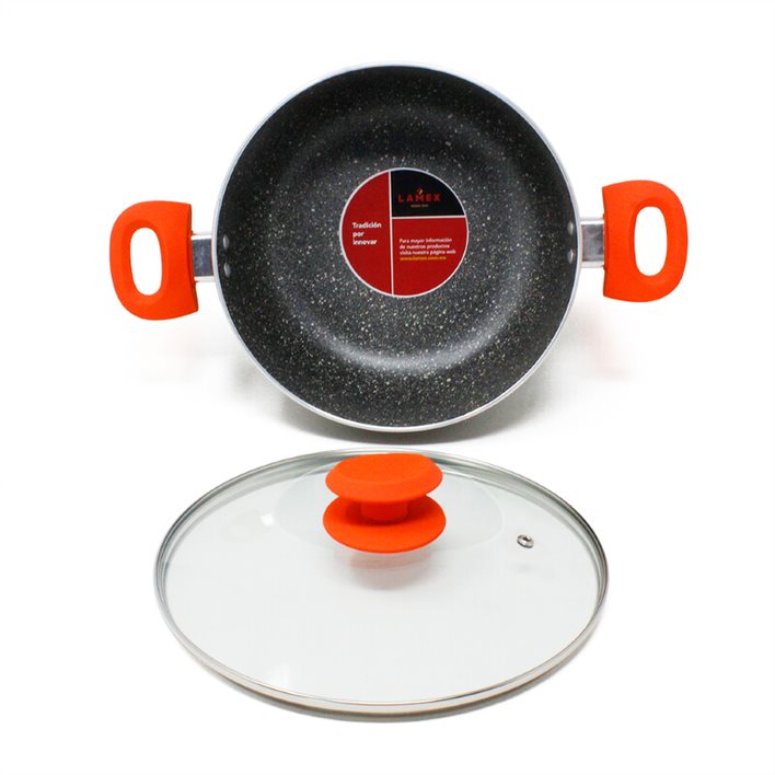 Olla 24 Cm Antiadherente Lamex 6622-4