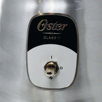 Licuadora 1 Velocidad + Pulso Vaso de Vidrio Clásica Cromo Oster BLST4127 (2114112).