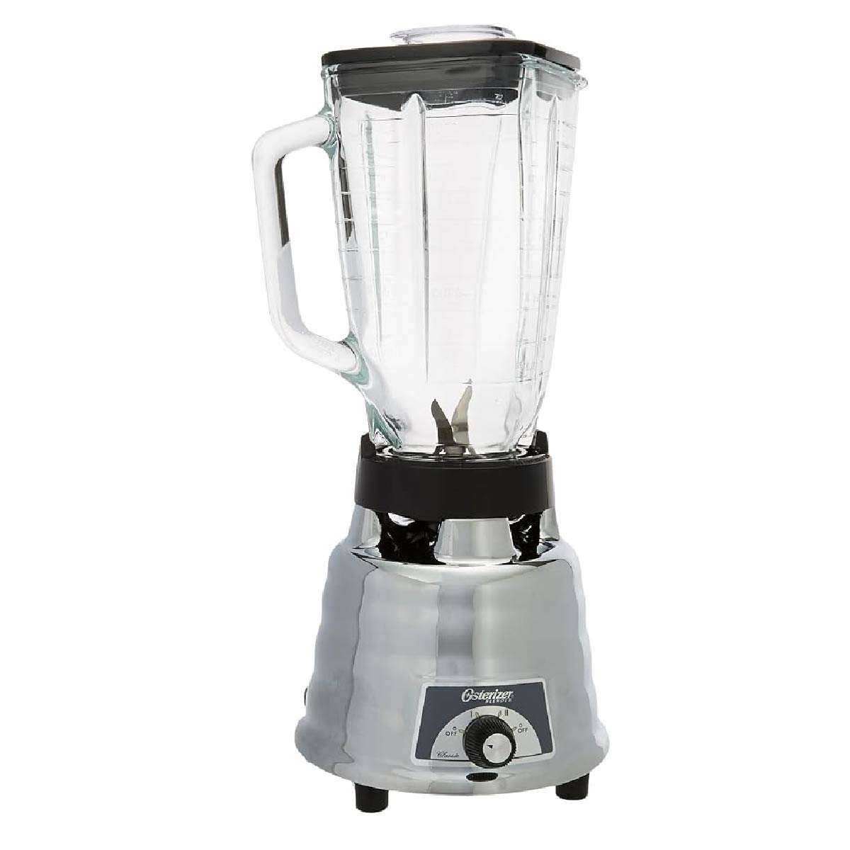Licuadora 2 Velocidades Vaso Vidrio Metálica Oster 450-20