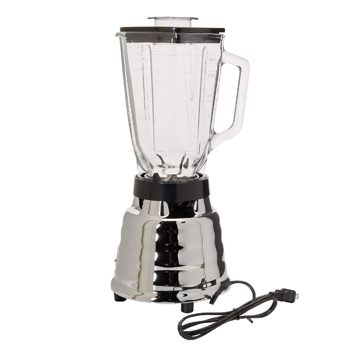 Licuadora 1 Velocidad con Vaso de Vidrio Metálica Oster 450-10
