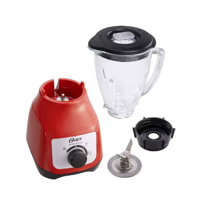 Licuadora 2 Velocidades + Pulso Vaso de Vidrio Oster Roja BLSTKAG-RRD-013 (2110250)
