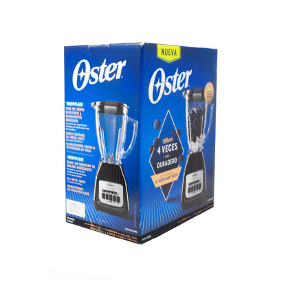 Licuadora 2 Velocidades + 2 Pulso Vaso de Vidrio Negra Oster BLSTKAG-BPB-013 (2110244)