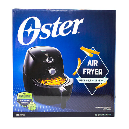 Freidora De Aire 3.2 L Bioceramic® Negra Oster® CKSTAF7601