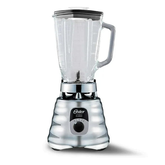Licuadora 3 Velocidades Vaso Vidrio Clásica Cromo Oster BLST4655 (2114081)