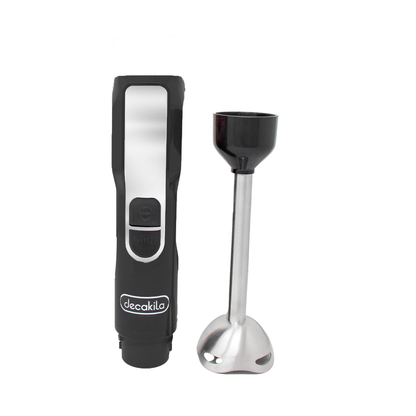 KMJB055B  Batidora de inmersión 5 en 1 con accesorios 2 velocidades Inalámbrica de Batería Negra Decakila  (Caja de 6 Piezas)