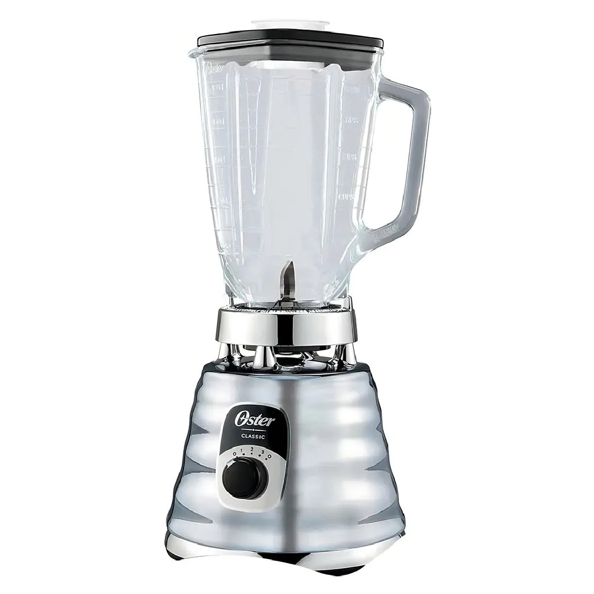 Licuadora 3 Velocidades Vaso Vidrio Clásica Cromo Oster BLST4655 (2114081)