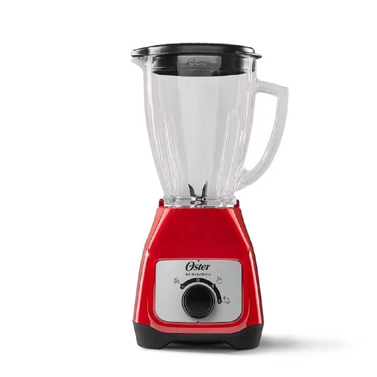 Licuadora 2 Velocidades + Pulso Vaso de Vidrio Oster Roja BLSTKAG-RRD-013 (2110250)