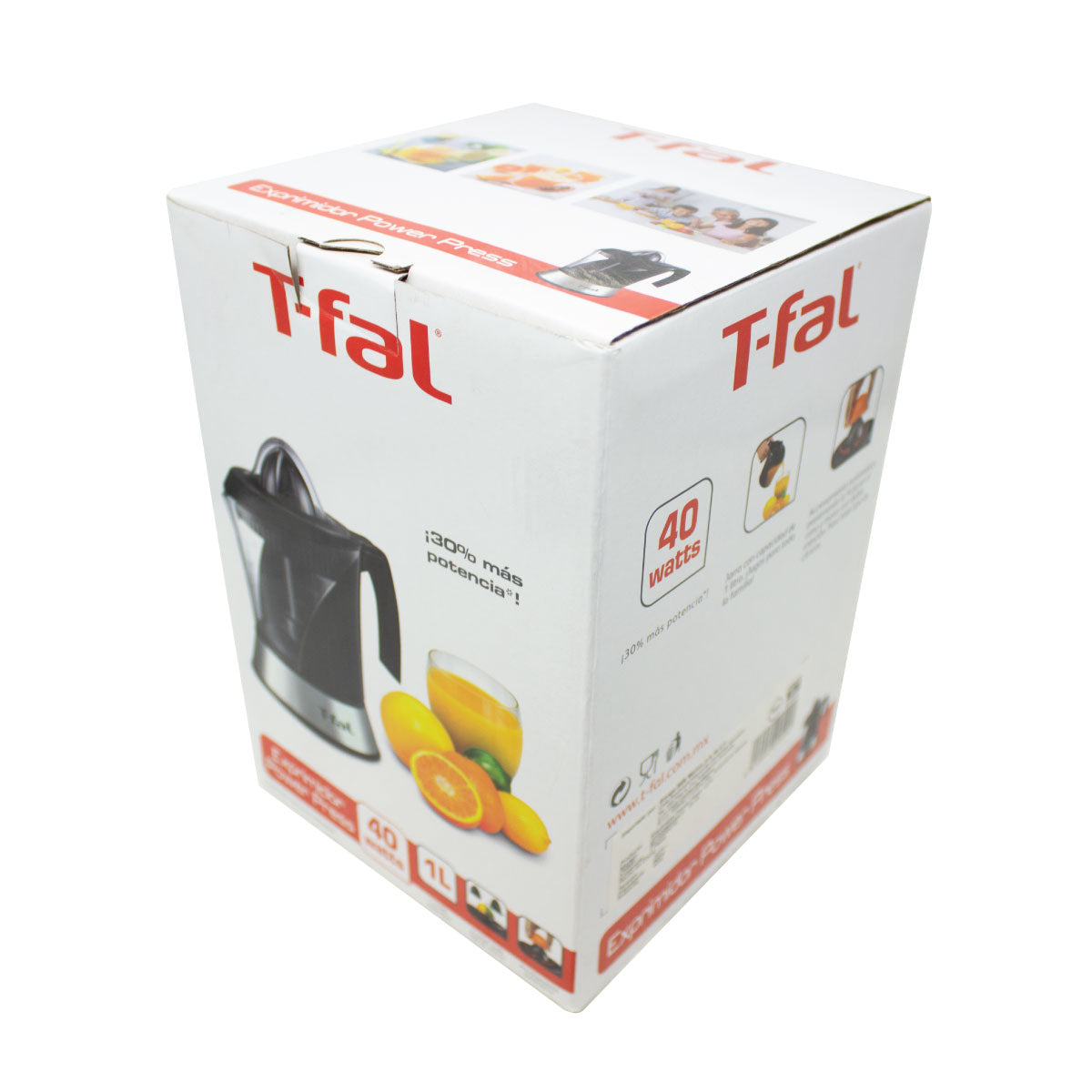 Exprimidor De Cítricos Eléctrico Power Press T-fal Zp200855 (PAQUETE DE 12 PIEZAS)