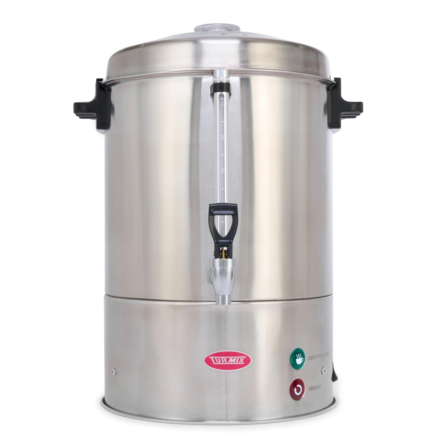 Cafetera Percoladora de 100 tazas Acero Inoxidable Comercial Turmix TU28 (CT-15L)