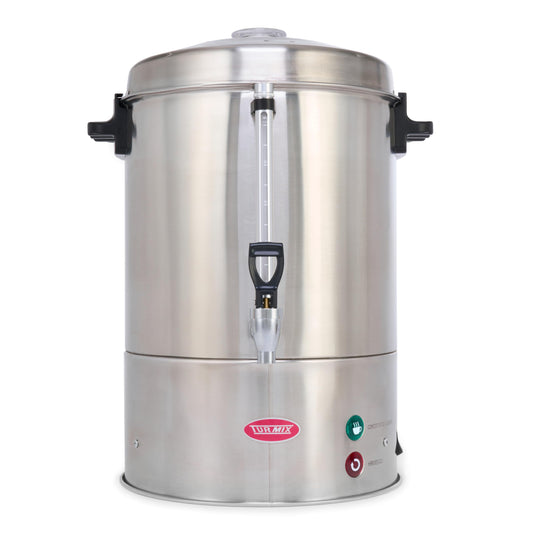 Cafetera Percoladora de 100 tazas Acero Inoxidable Comercial Turmix TU28 (CT-15L)