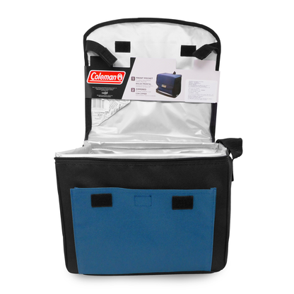 Hielera Flexible 18 Latas Azul/Negro Coleman 2000034754