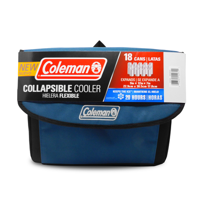 Hielera Flexible 18 Latas Azul/Negro Coleman 2000034754