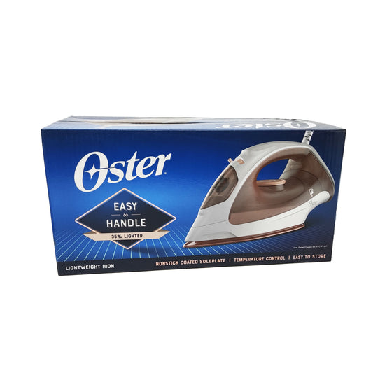 Plancha De Vapor Suela Antiadherente Rosa Oster GCSTBS3801-013 (2122068) (Caja de 10 Piezas)