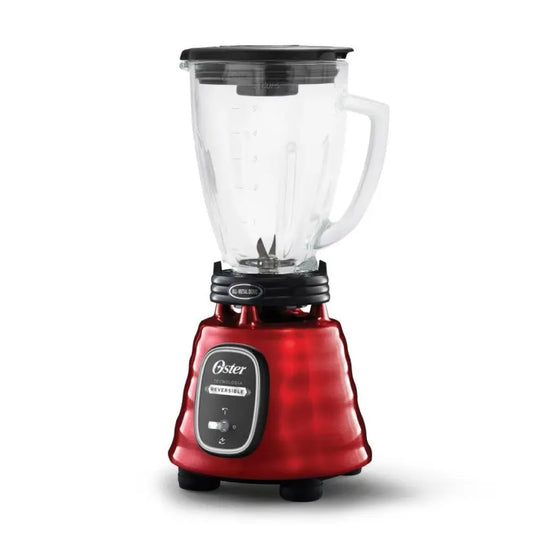 Licuadora 1 Velocidad + Pulso Reversible Vaso de Vidrio Rojo con Vaso Blend-N-Go Oster BLSTBESTR013