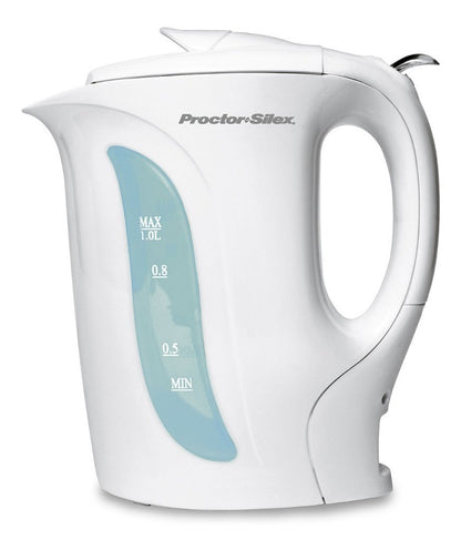 Hervidor De Agua Eléctrico 1 L Blanco Proctor Silex K2070y