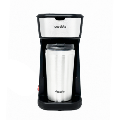 Cafetera de Goteo Personal con Vaso Térmico de 400 ml 600 W Decakila KUCF002B (Caja de 6 Piezas)