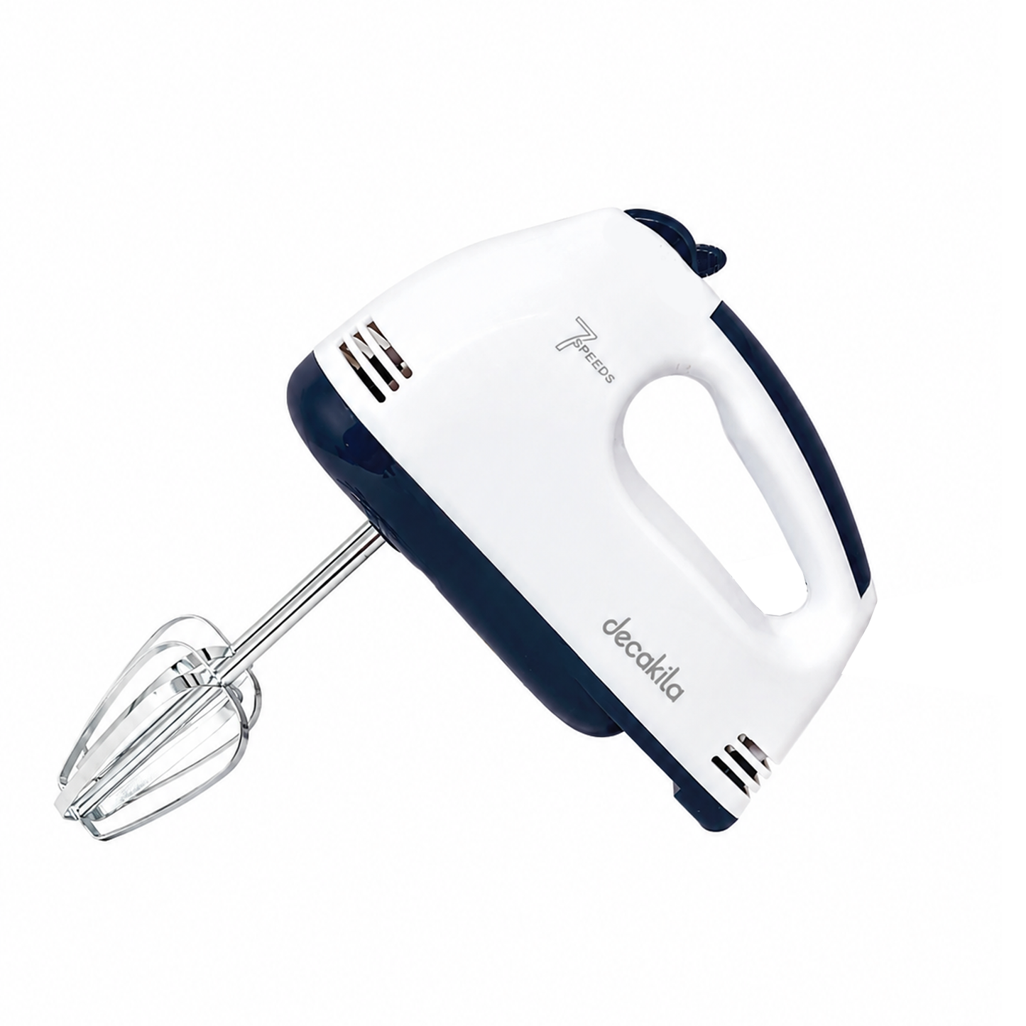 Batidora manual con accesorios blanca 7 velocidades Decakila KUMX016W