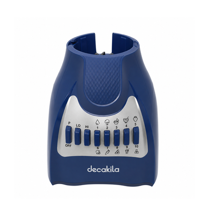Licuadora 10 Velocidades Vaso de Vidrio Negra Decakila KUJB046L (Caja de 4 piezas)