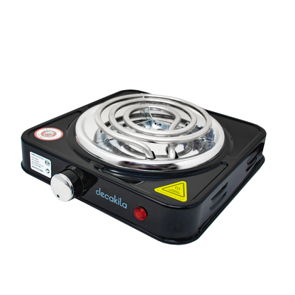Parrilla Eléctrica de Resistencia 1000 W Negro Decakila KUCC001B